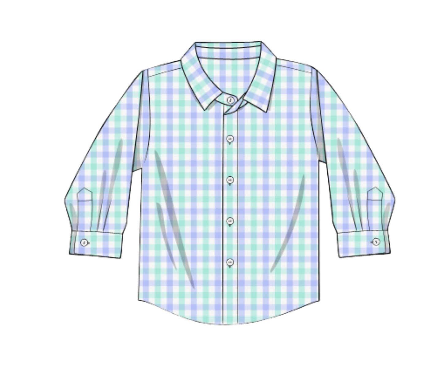 *PREORDER* Spring Plaid Button Down