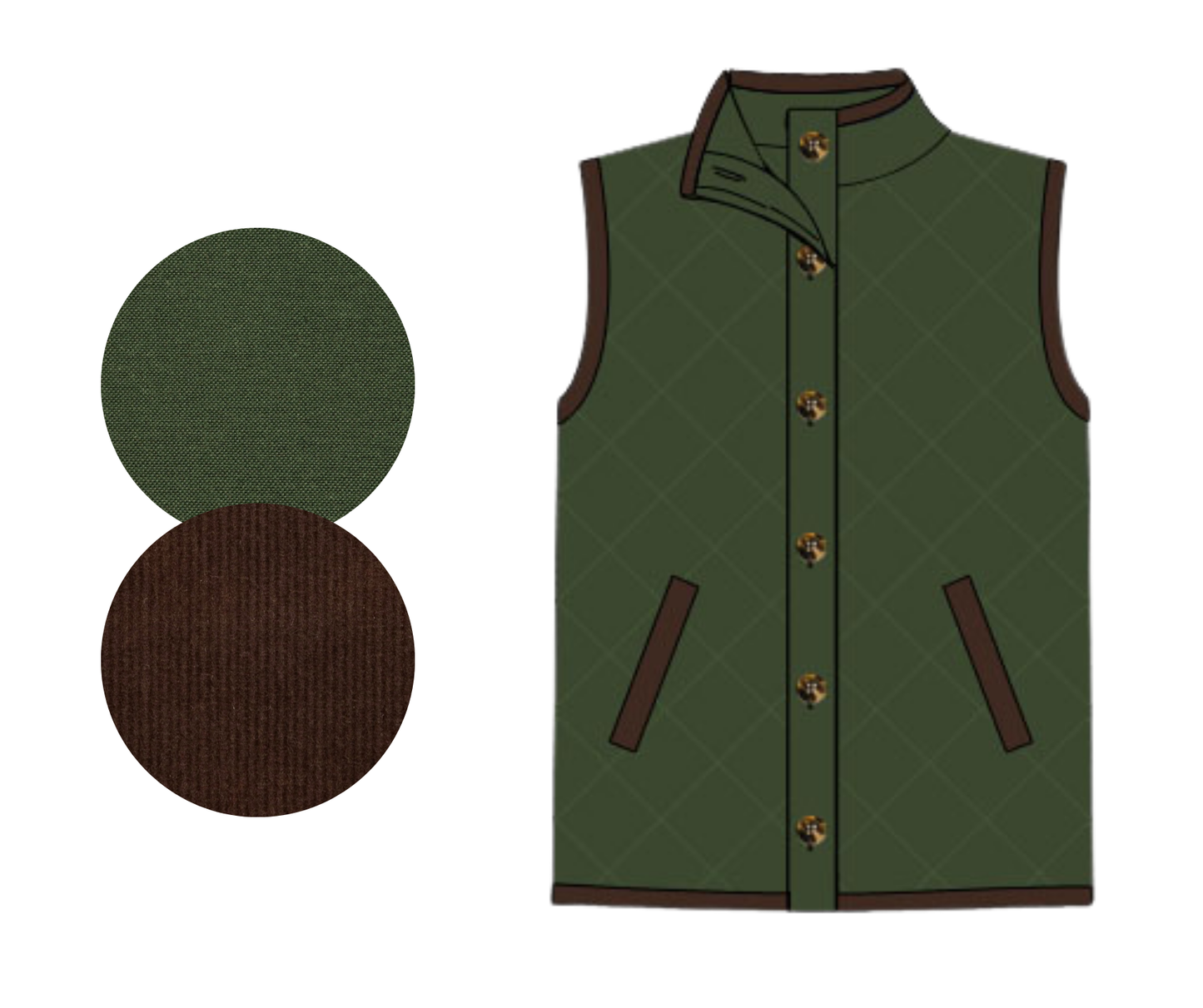 *PREORDER* In the Field Boys Quilted Vest