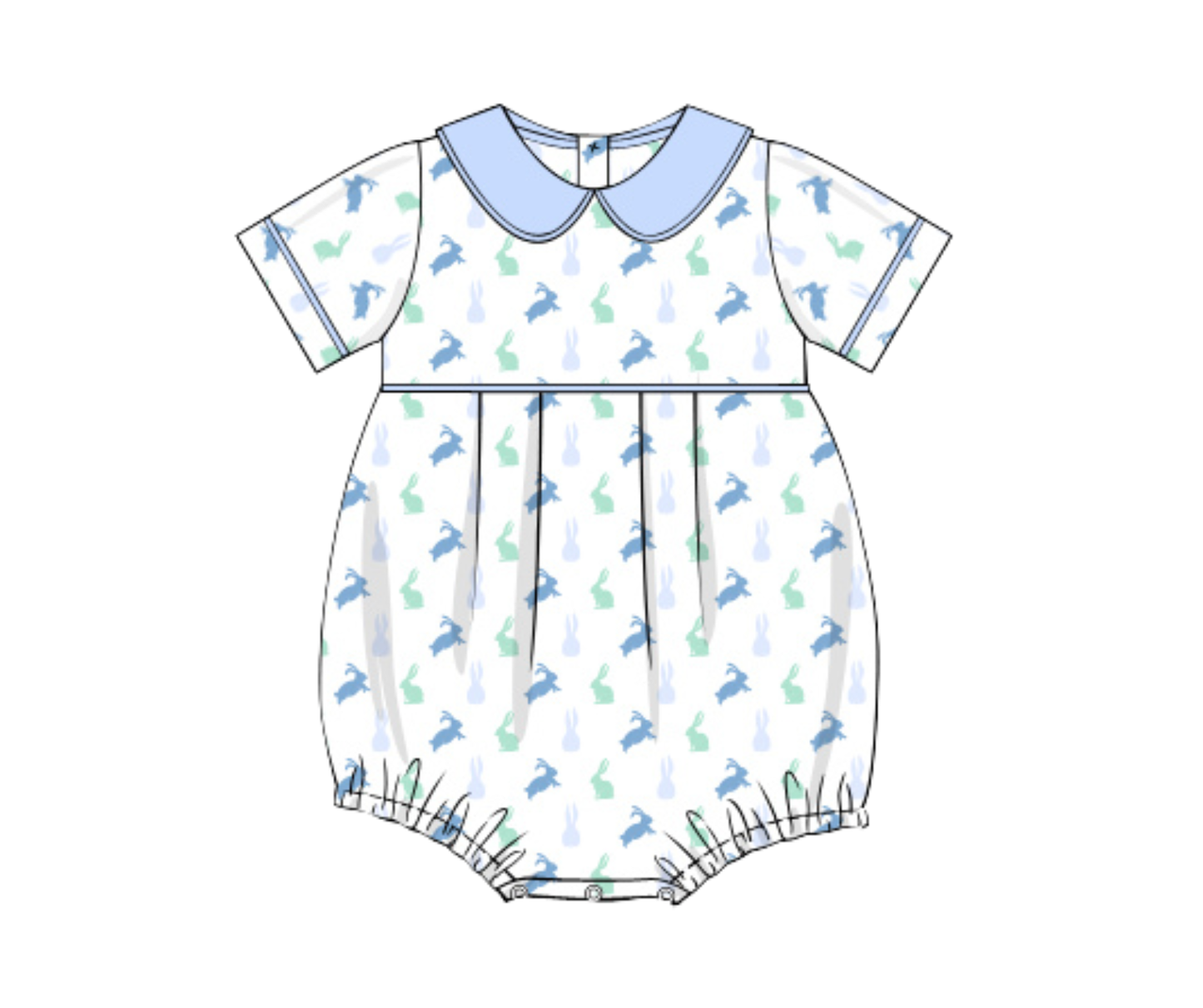 *PREORDER* Pastel Bunnies Boys Bubble