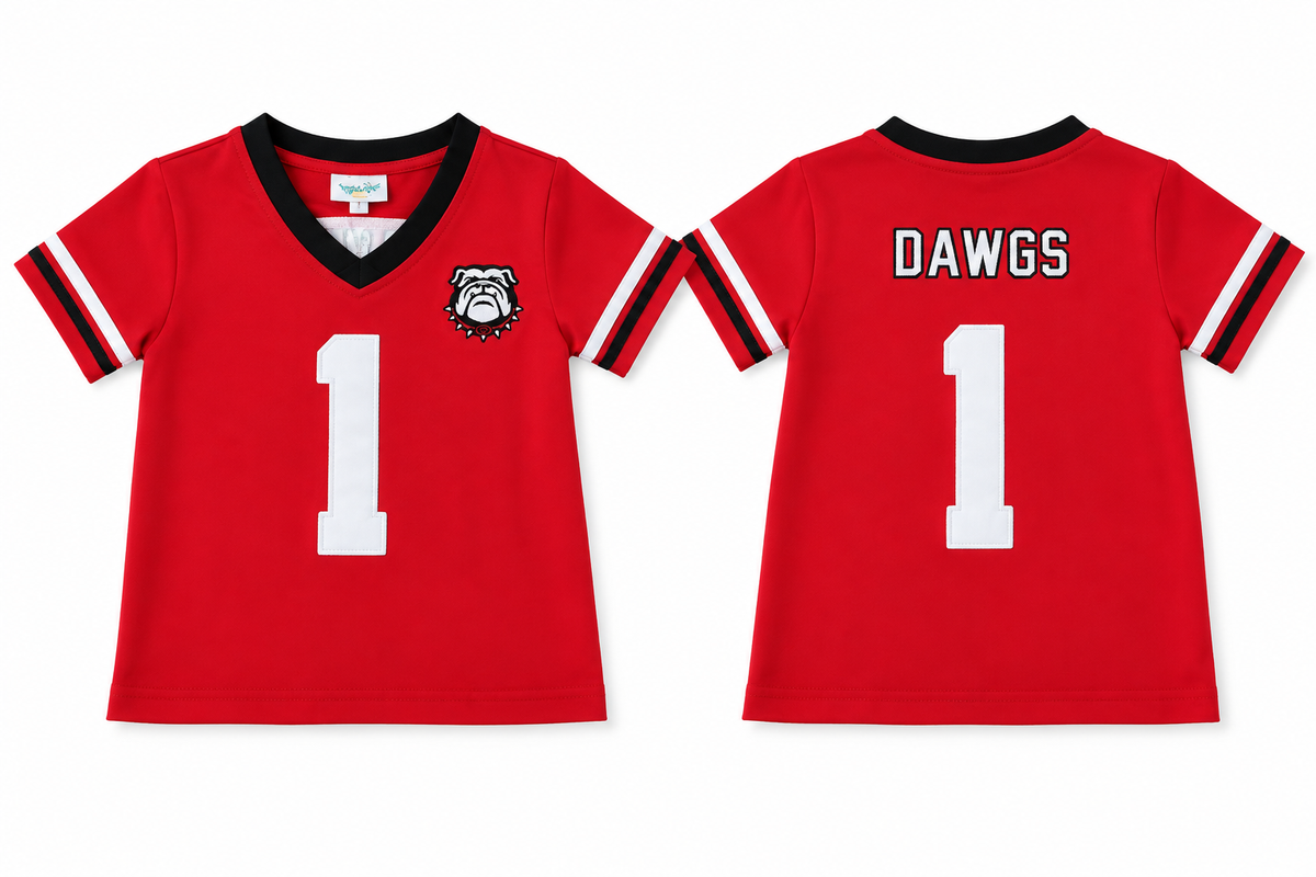 Saturday Sideline Dawgs Jersey Tee