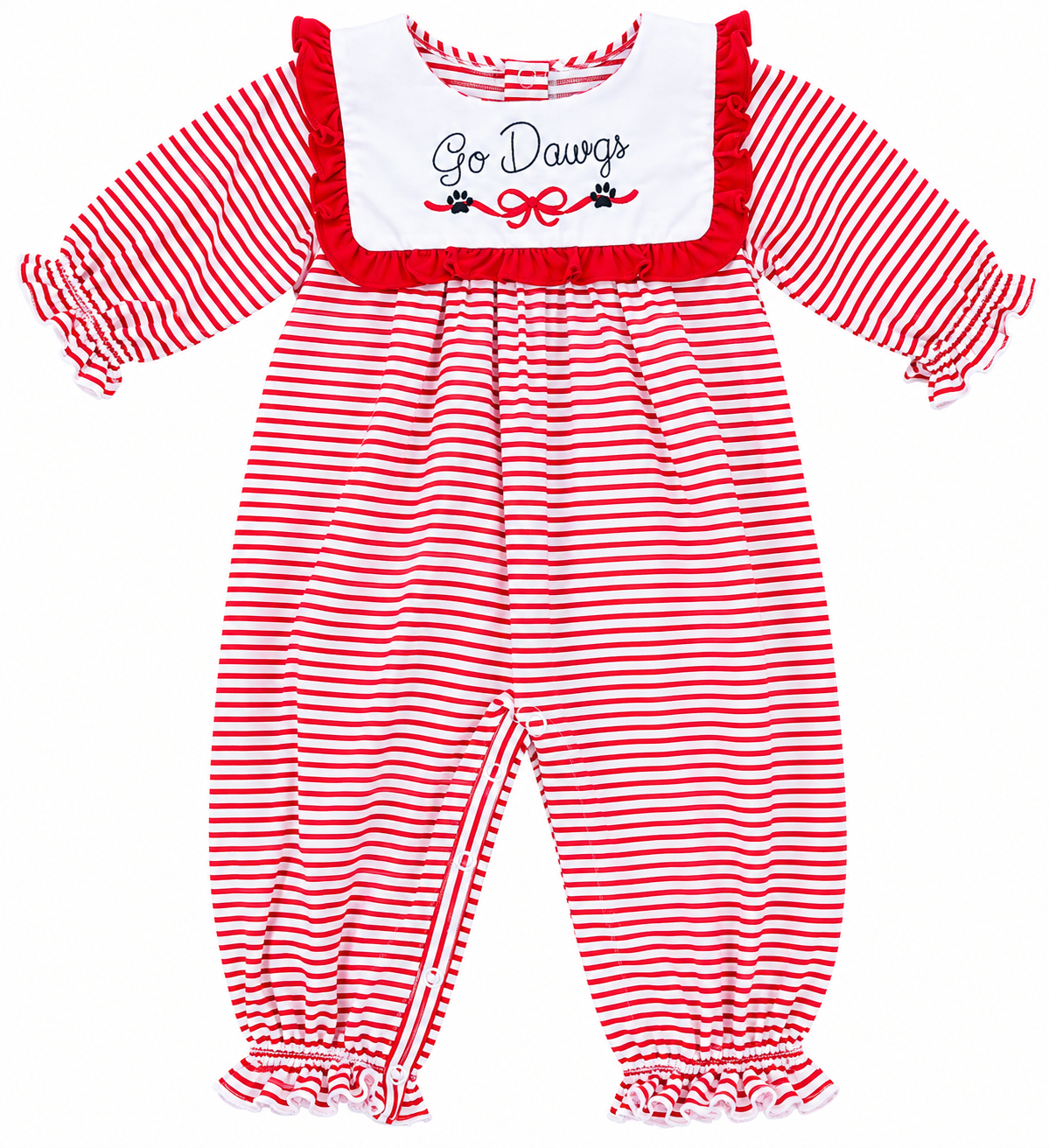 Dawgs Embroidered Girls Long Bubble