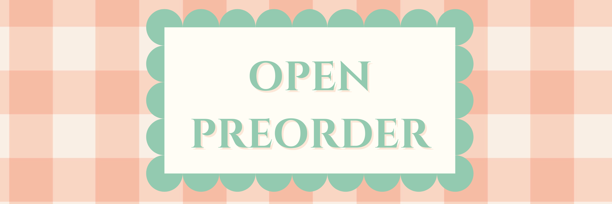 Front Open Pre Open Preorder-Preppy Peach – Preppy Peach, LLC