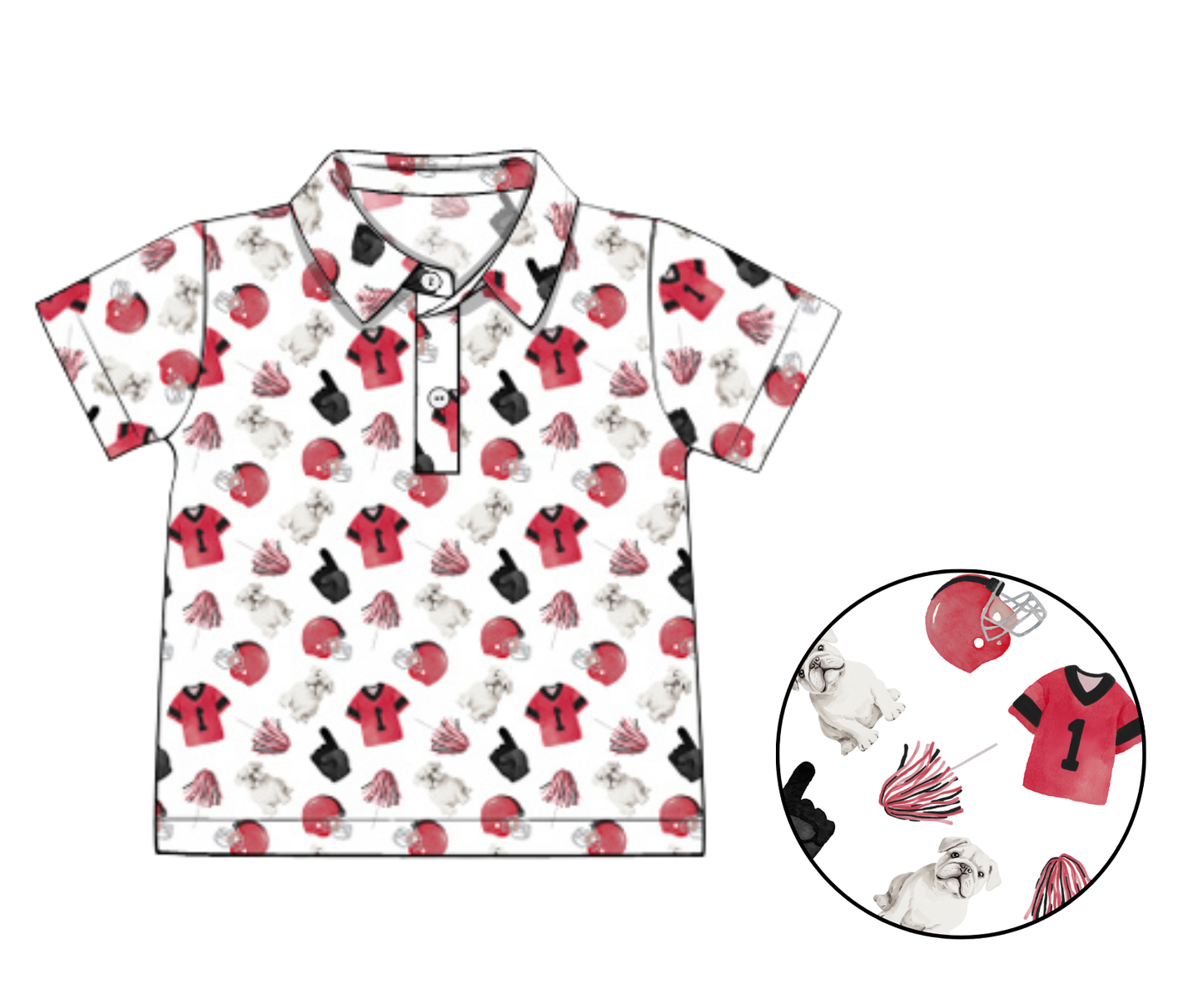 *PREORDER* Hunker Down Boys Polo