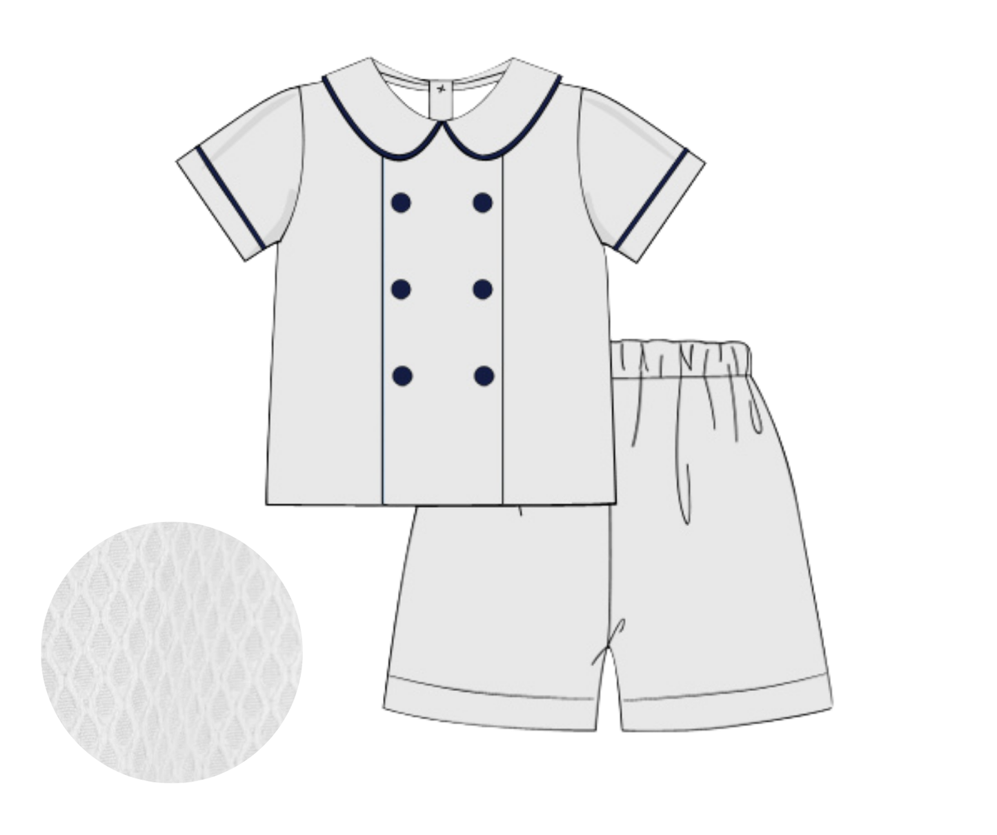 *PREORDER* The Yacht Club Boys Short Set