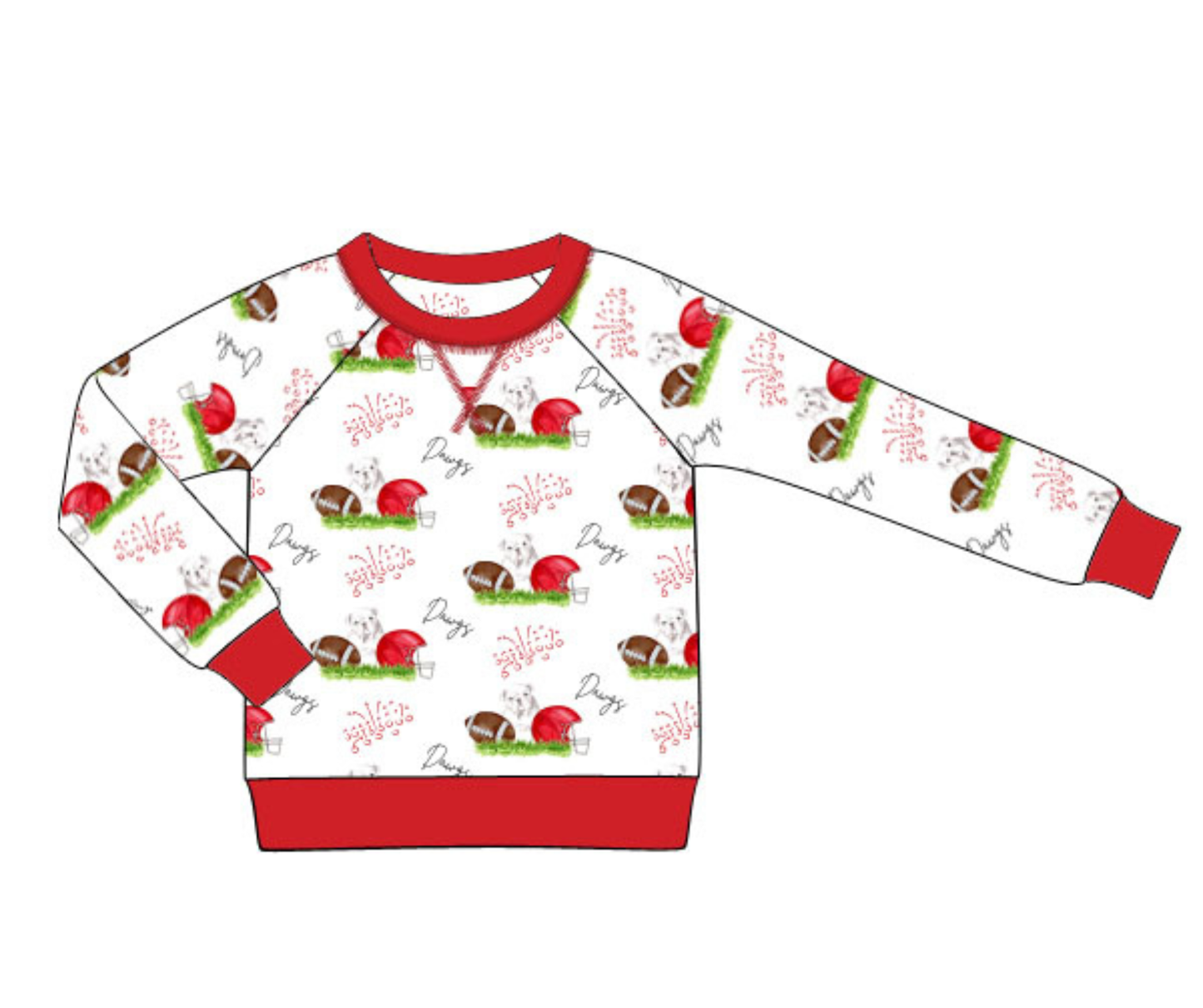 *PREORDER* Dawgs on Top Boys Crewneck