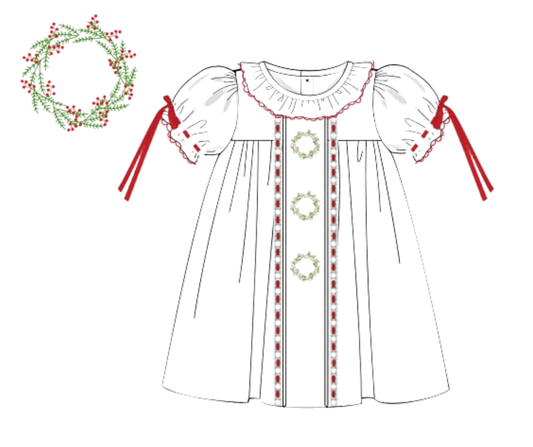 *PREORDER* Holiday Keepsakes Heirloom - Girls Dress