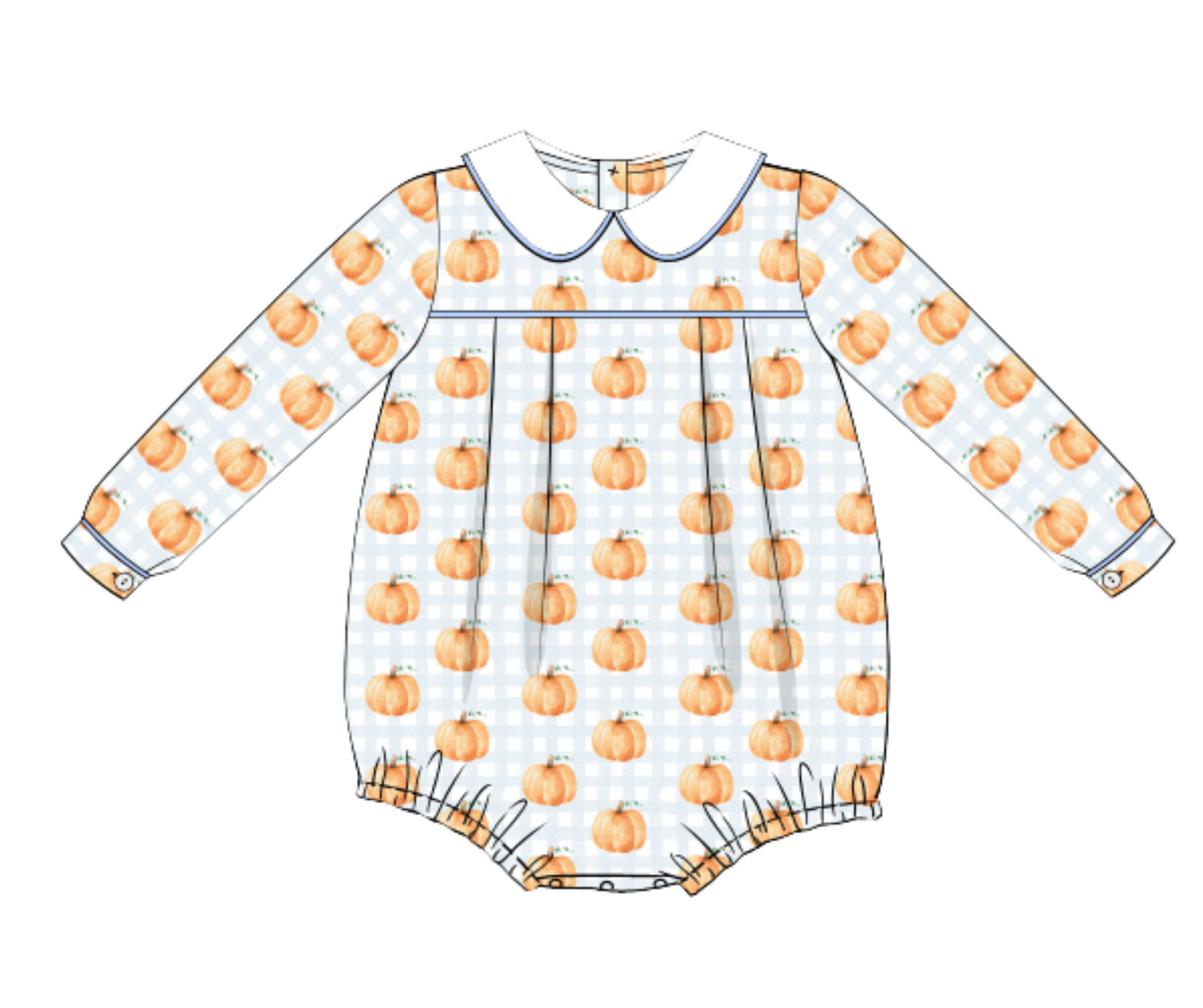 Gingham Heirlooms Boy Bubble