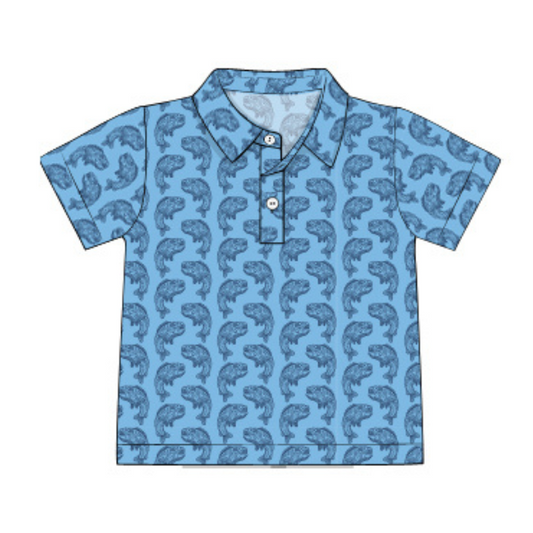 Gone Fishing Polo