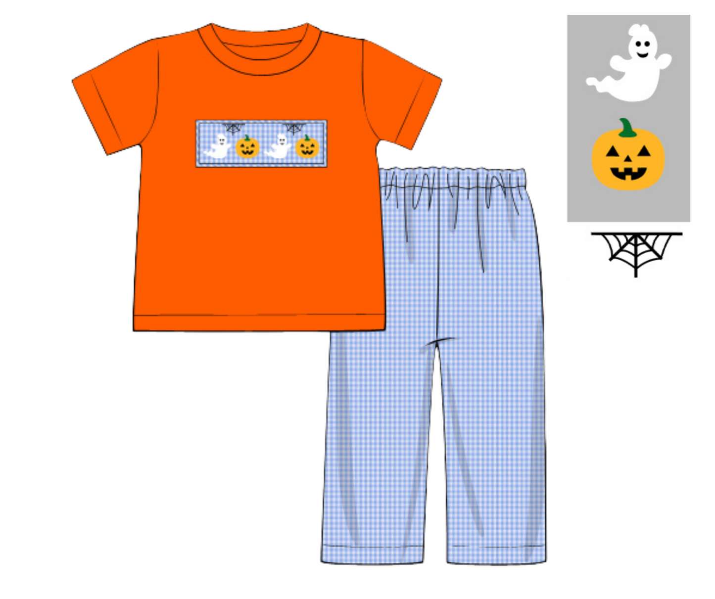 Not So Spooky Boys Pant Set