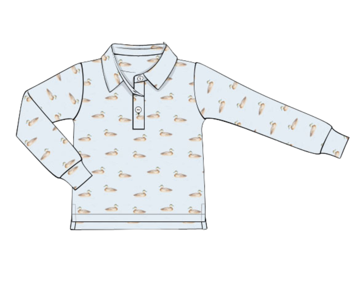 *PREORDER* Little Mallard Boys Polo