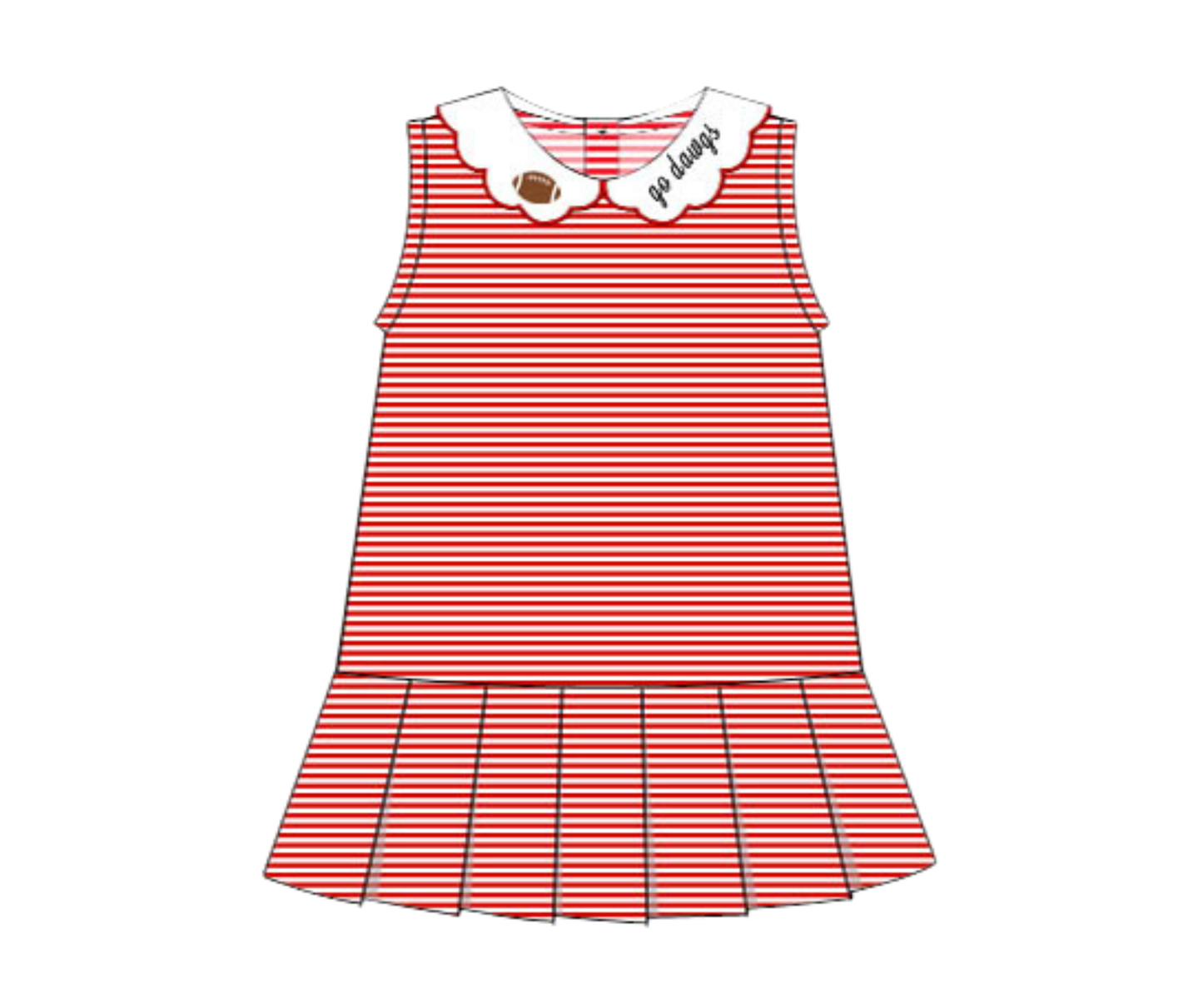 Team Spirit Red Dress