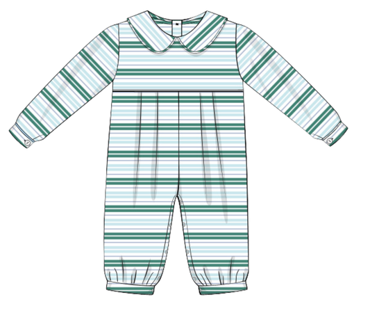 *PREORDER* Winter Whimsy Stripe Boys Long Bubble