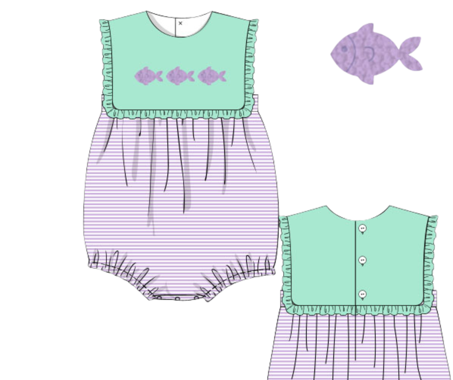 *PREORDER* Summer Catch Girls Bubble