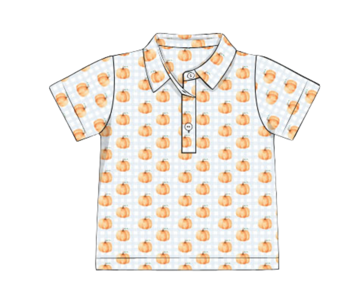 *PREORDER 19* Heirloom Pumpkins Boys Polo