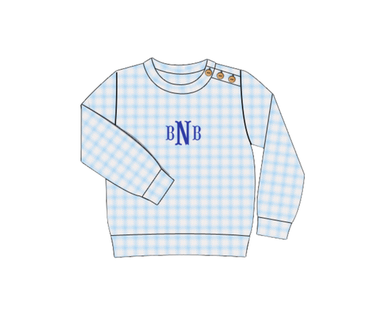 *PREORDER* Hampton Check Sweater