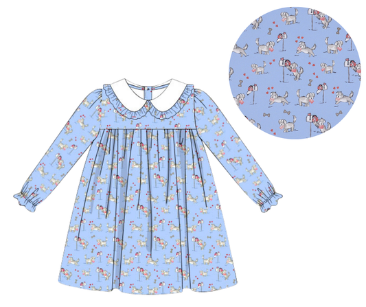 *PREORDER* Puppy Love Letters Dress
