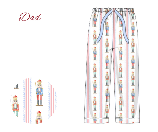 *PREORDER* Nutcracker Nights Loungewear - Dad Lounge Pants