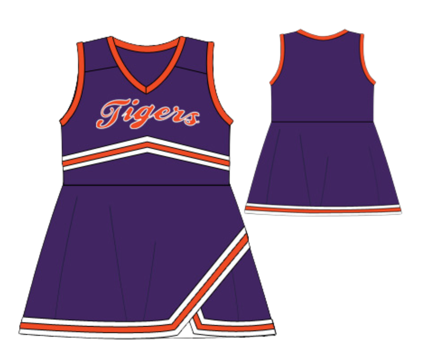 *PREORDER* Saturday Sideline Girls Cheer Dress