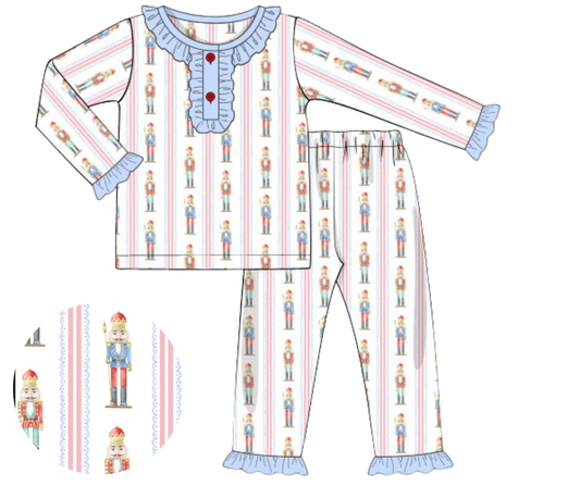 *PREORDER* Nutcracker Nights Loungewear - Girls Set