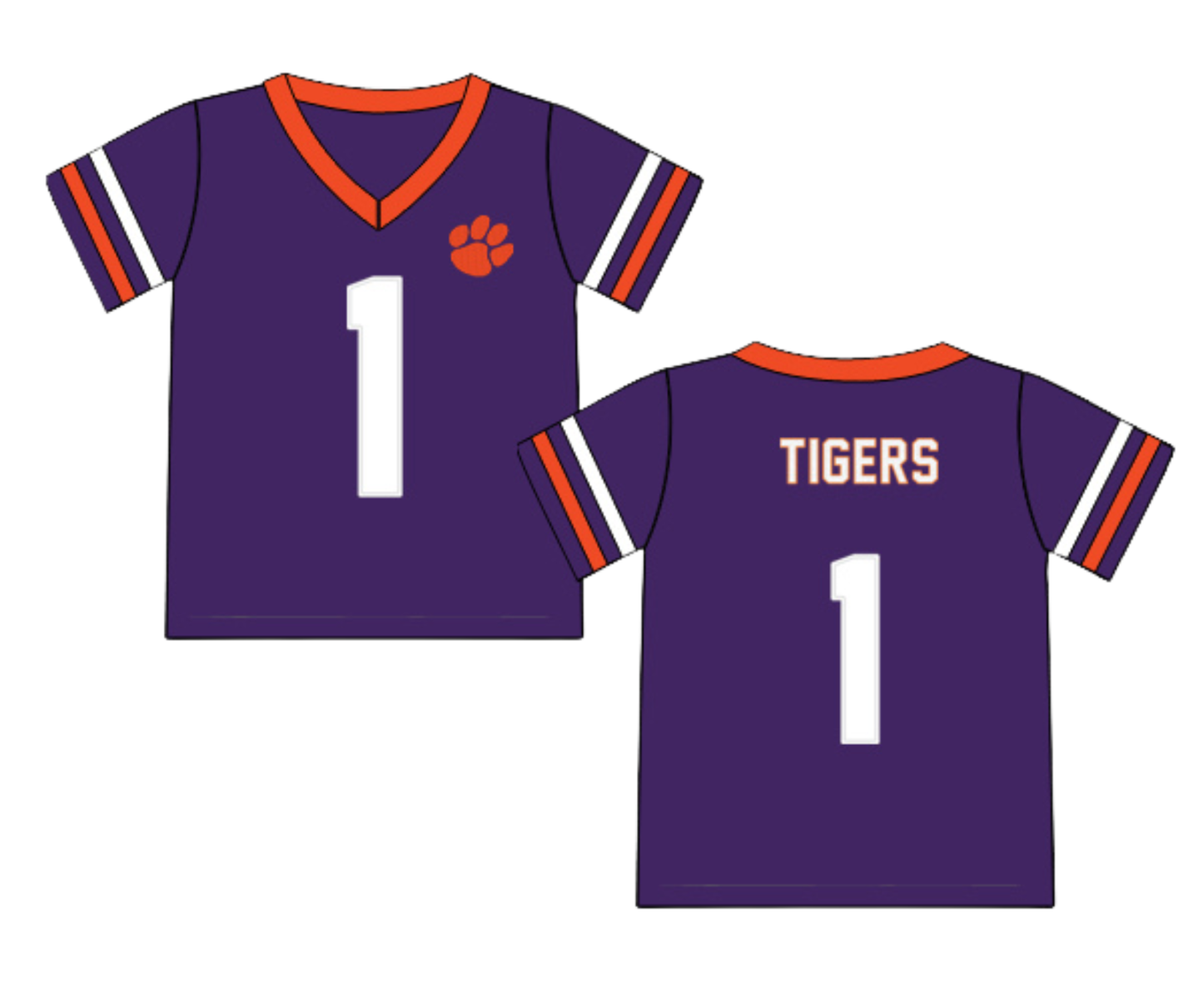 *PREORDER* Saturday Sideline Clemson Boy Jersey Tee