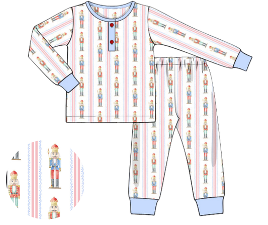 *PREORDER* Nutcracker Nights Loungewear - Boys Set
