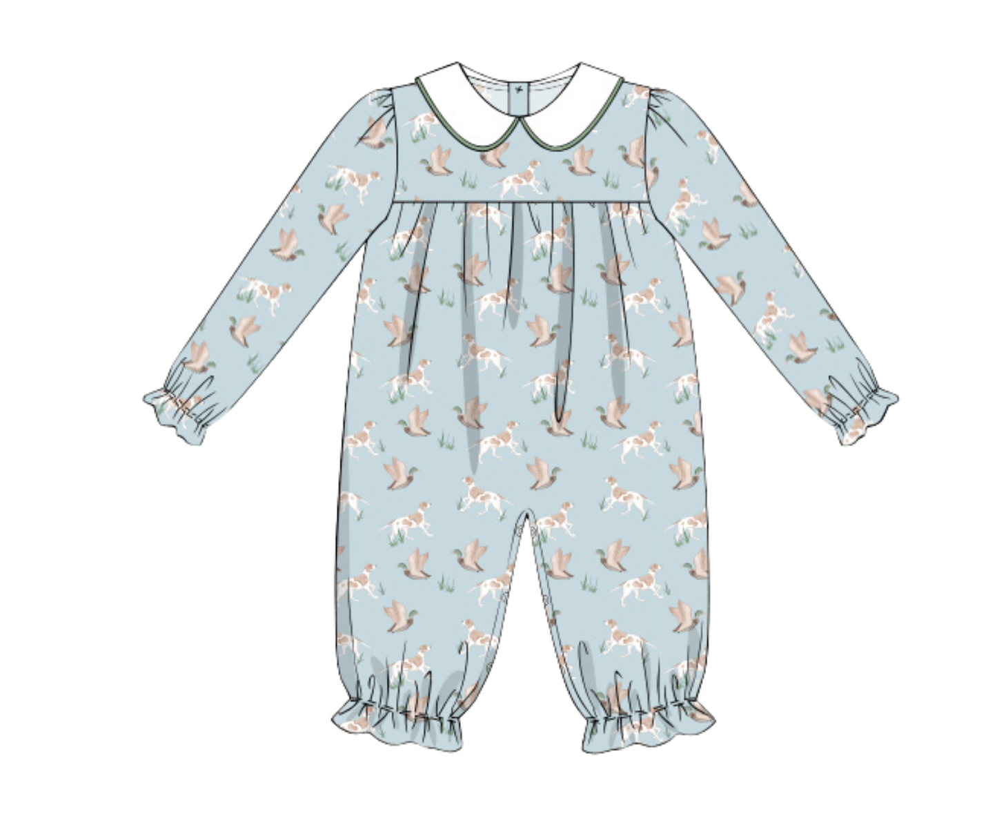 *PREORDER* Duck & Dog Girls Long Bubble