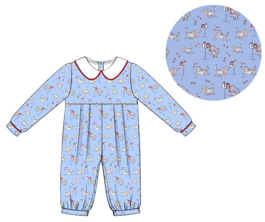 *PREORDER* Puppy Love Letters Boys Long Bubble