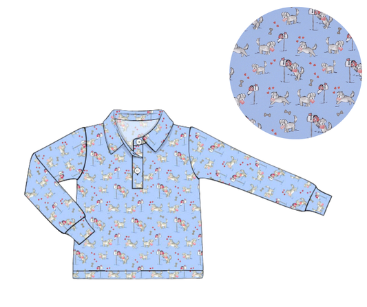 *PREORDER* Puppy Love Letters Polo