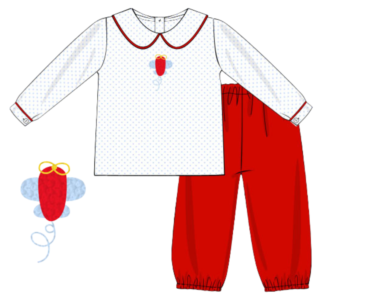 *PREORDER* Soaring Skies Boys Pant Set