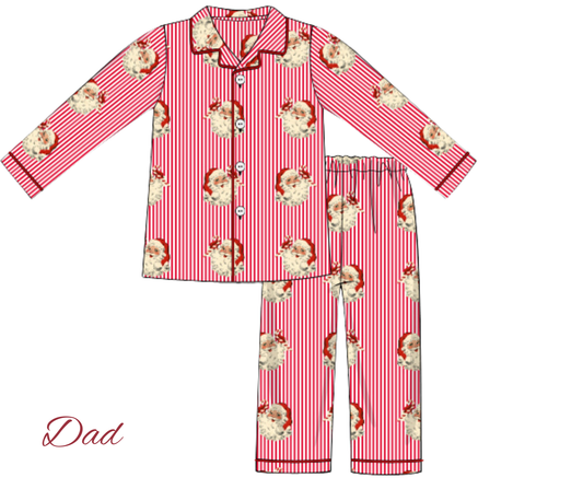 *PREORDER* Vintage Santa Loungewear - Dad Set