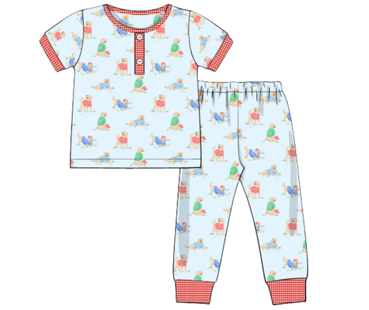 *PREORDER* Batter Up Pups Lounge Set