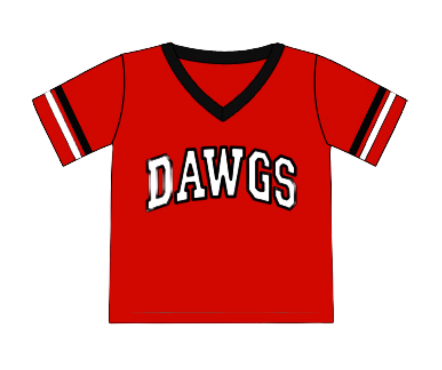 Favorite Mascot Jersey Tee-Dawgs