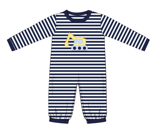 *PREORDER* Mighty Machines Applique Long Bubble