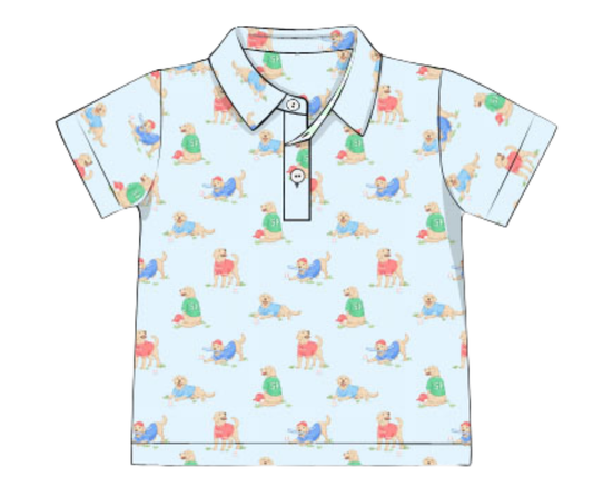 *PREORDER* Batter Up Pups Polo
