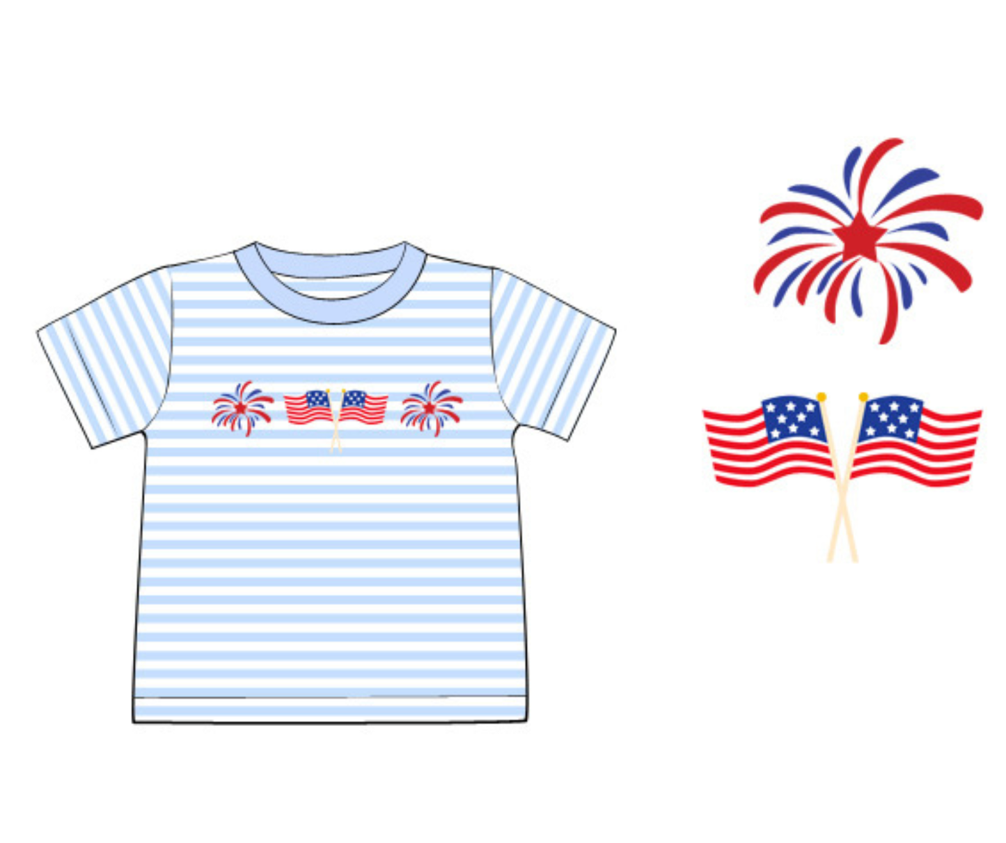 *PREORDER* Little Firecracker Boys Shirt