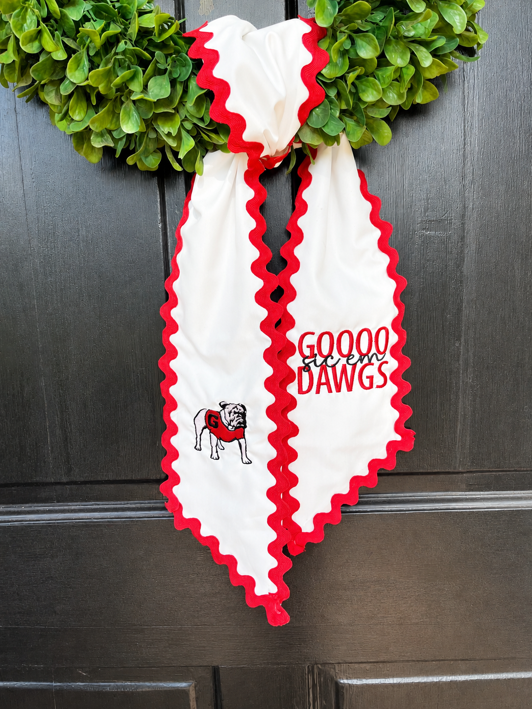 UGA Wreath Sash