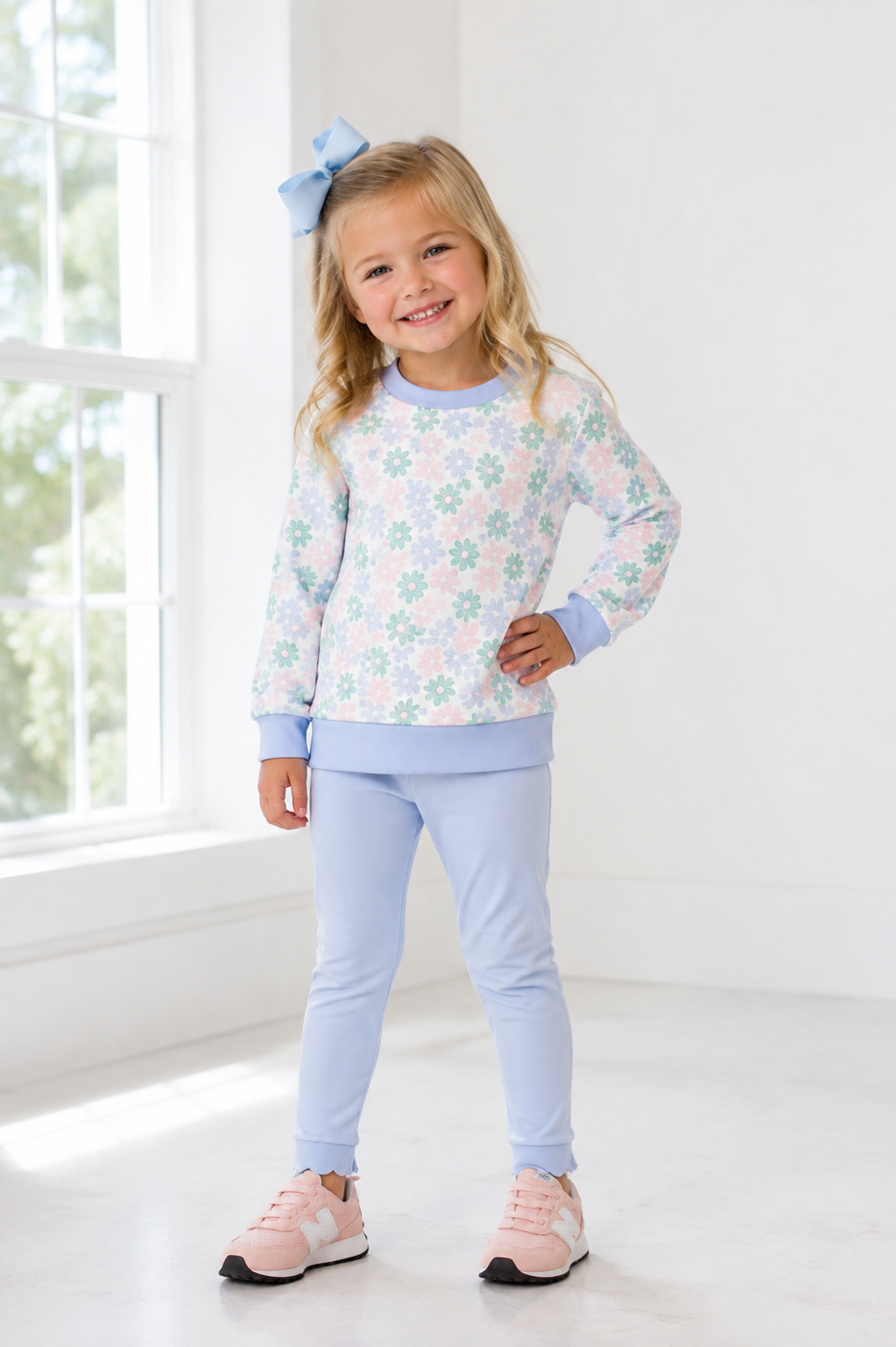 *PREORDER* Frosted Blooms Legging Set