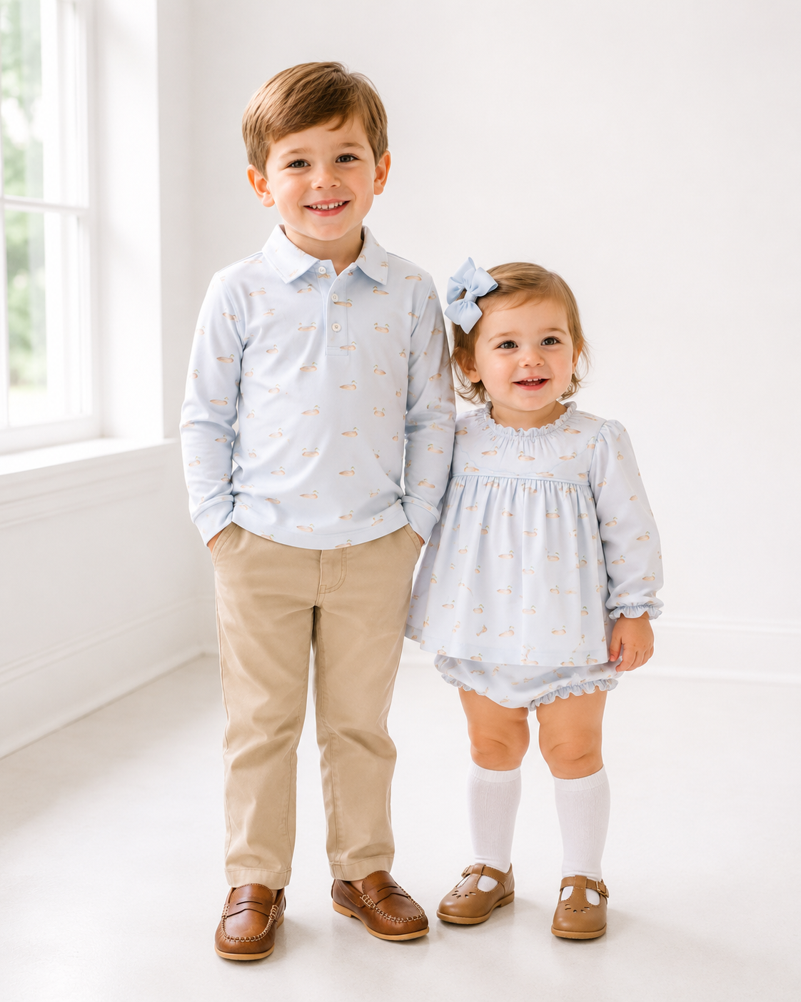 *PREORDER* Little Mallards Girls Bloomer Set