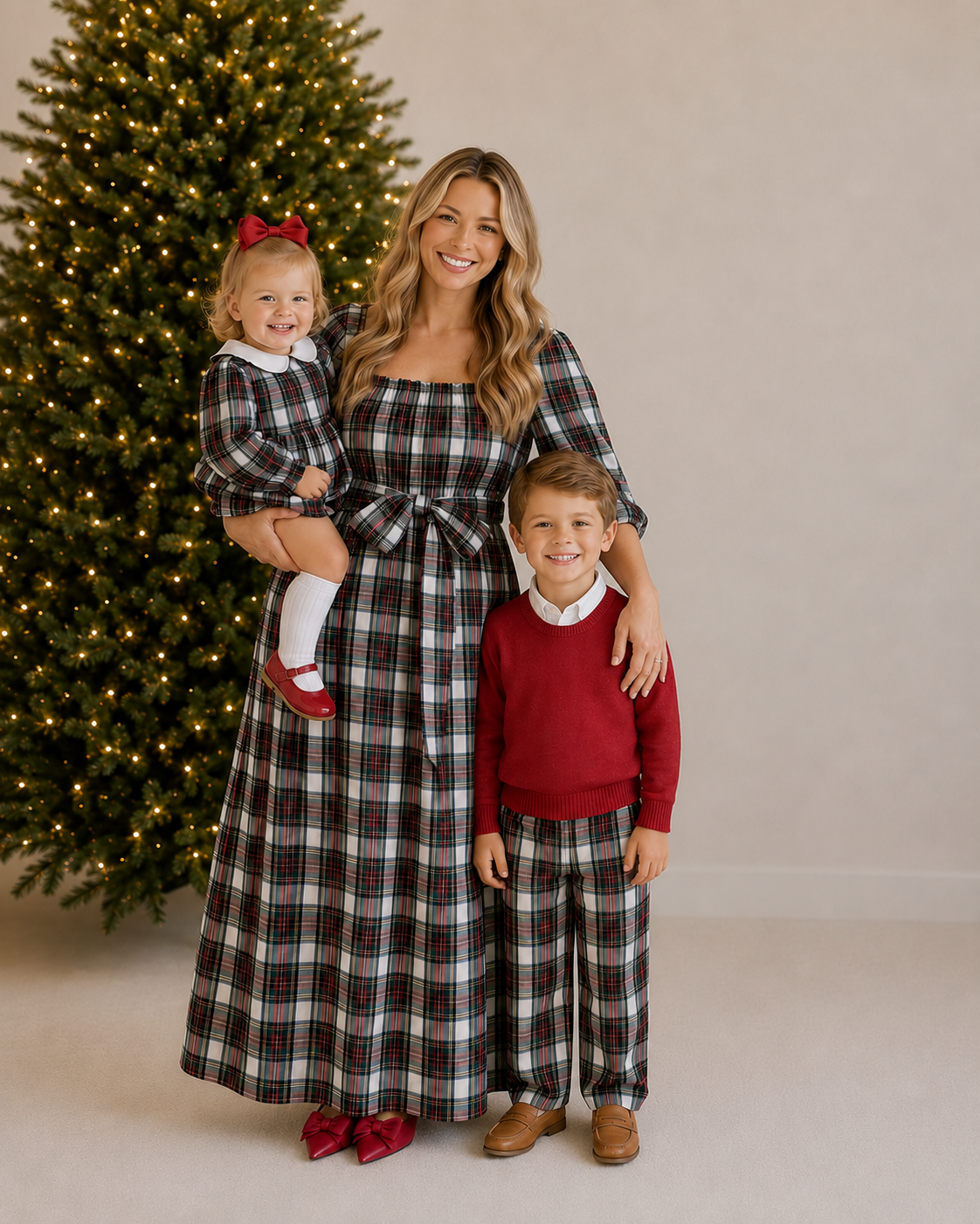 *PREORDER* Classic Christmas Tartan - Boys Pants