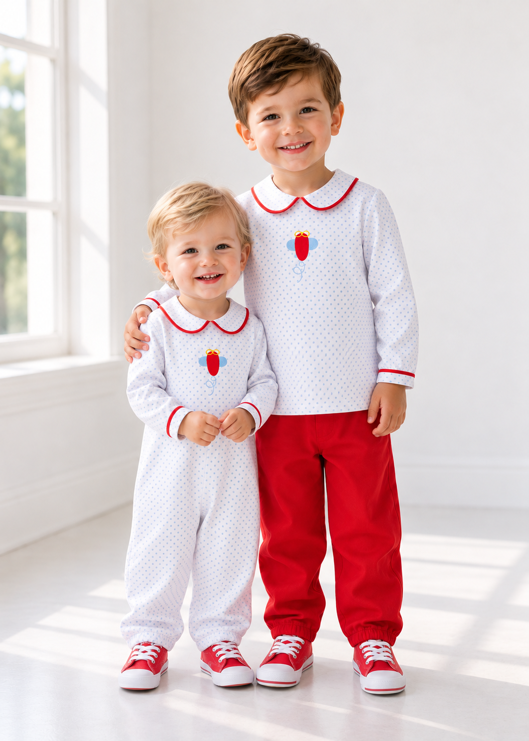 *PREORDER* Soaring Skies Boys Long Romper