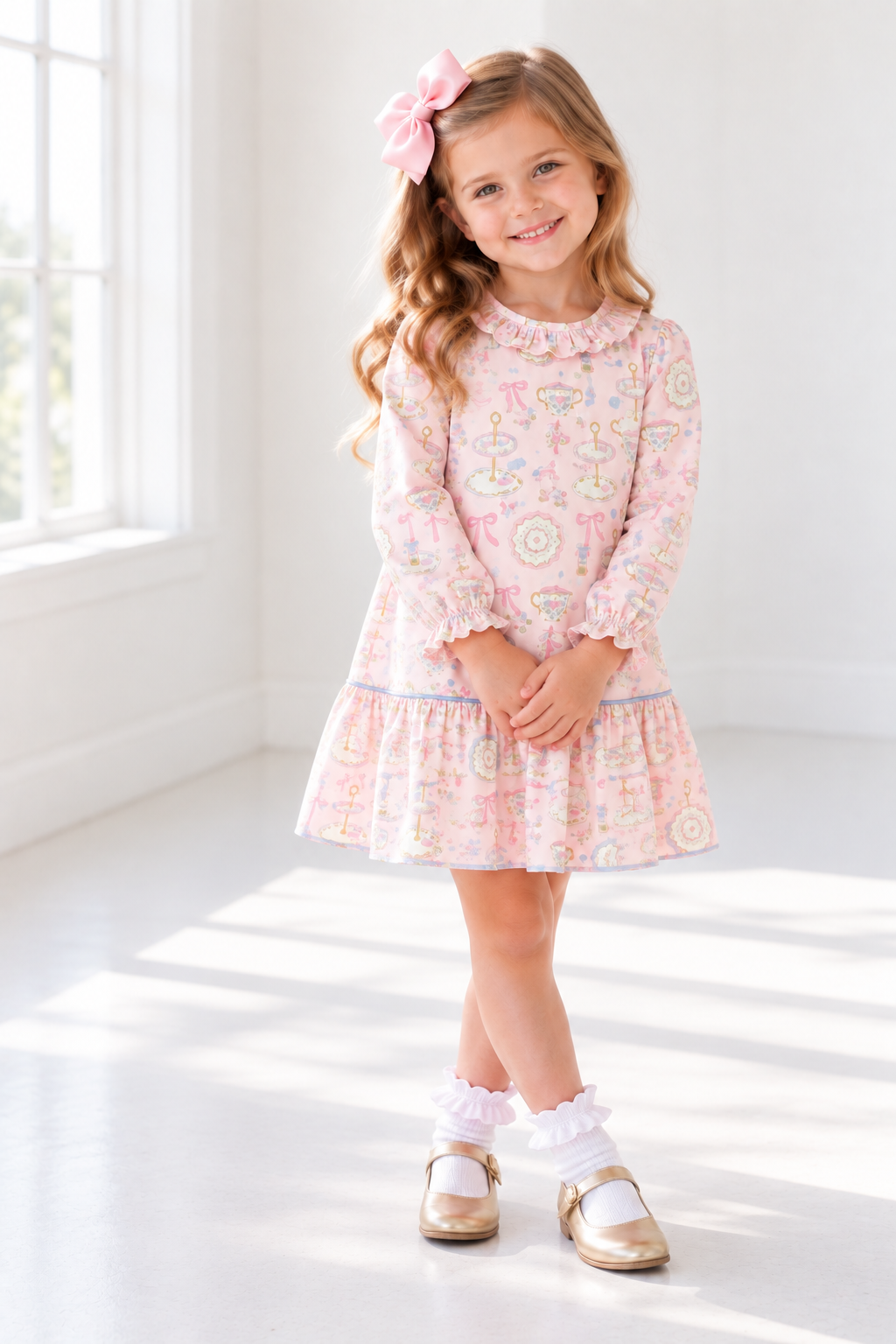 *PREORDER* Tea Time Drop Hem Dress