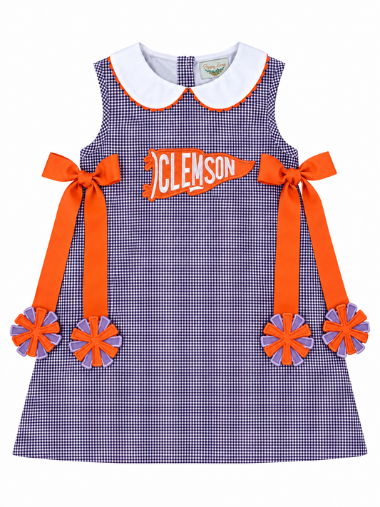 Purple & Orange Spirit Flag Dress