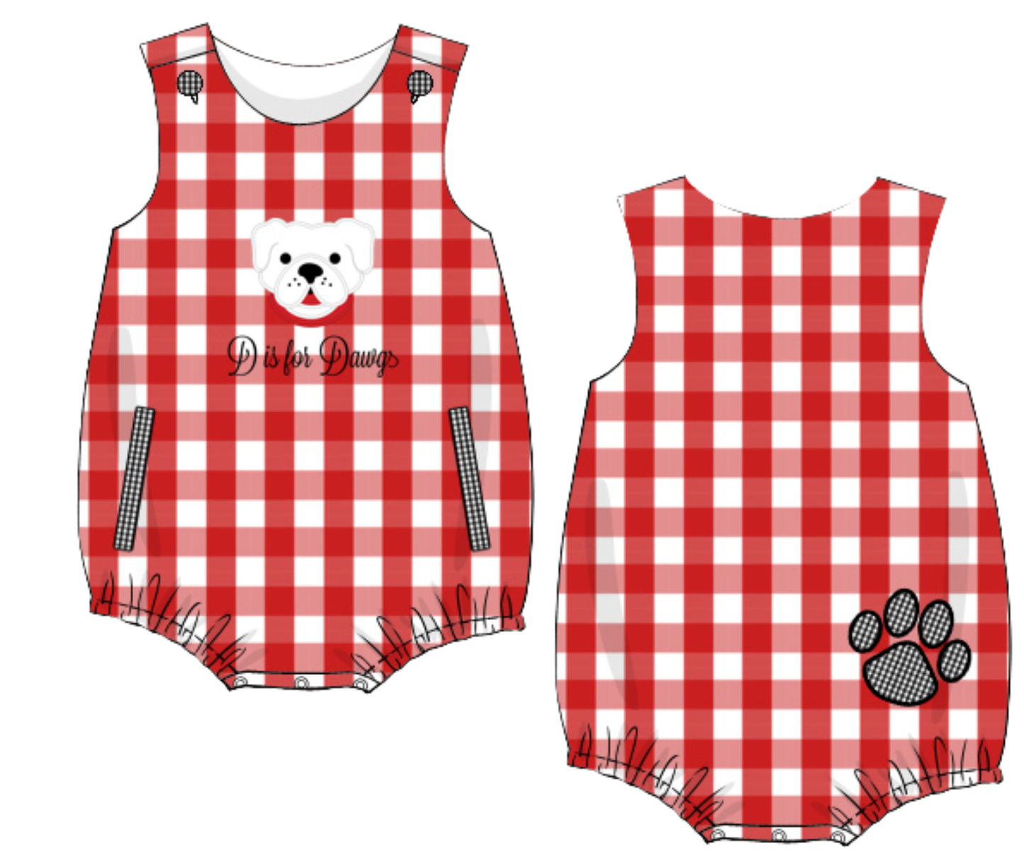 *PREORDER* D is for Dawgs Boy Bubble
