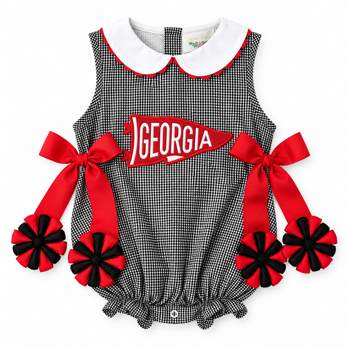 Georgia Spirit Flag Girls Bubble