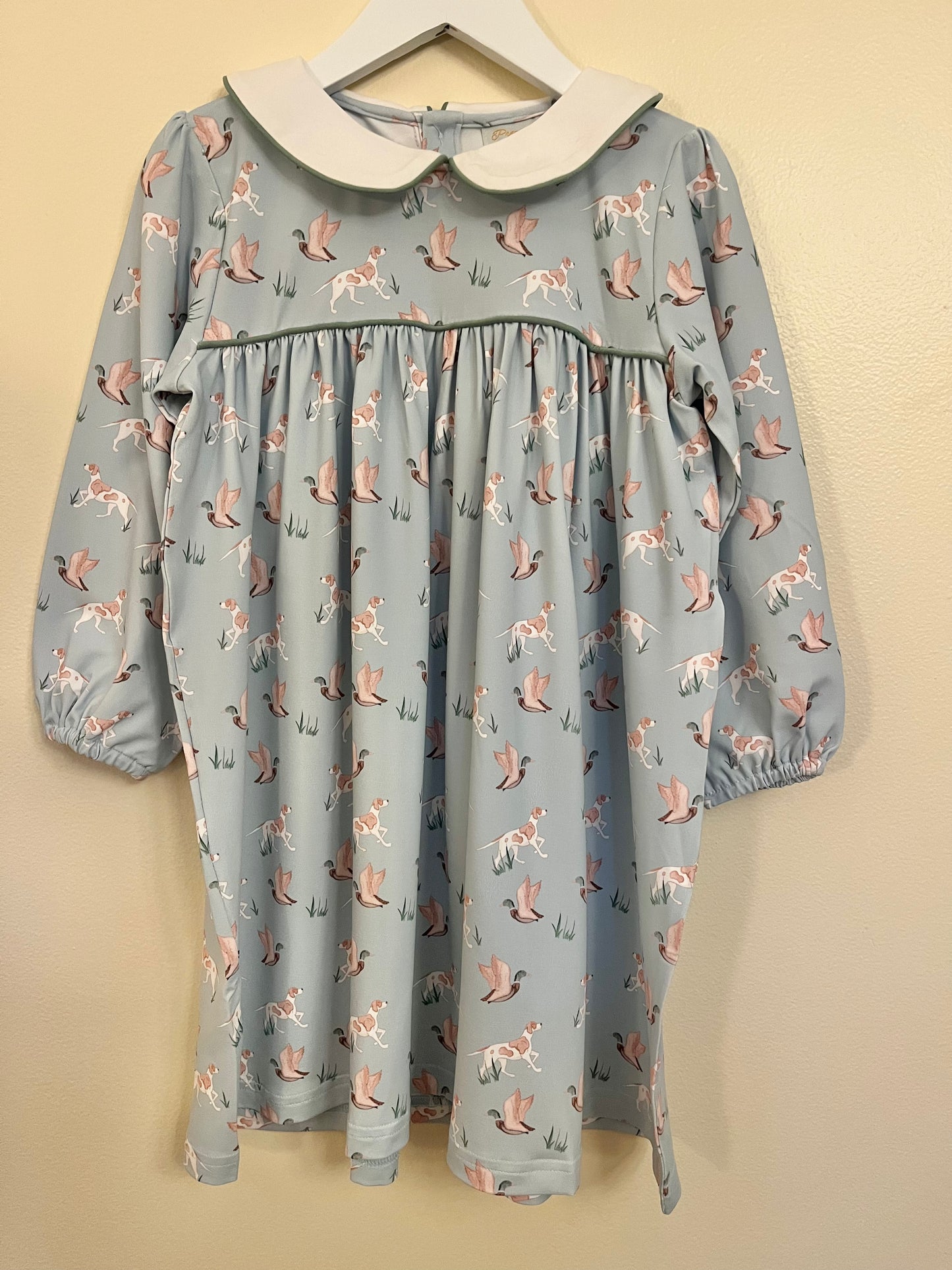 Duck & Dog Girls Long Sleeve Dress