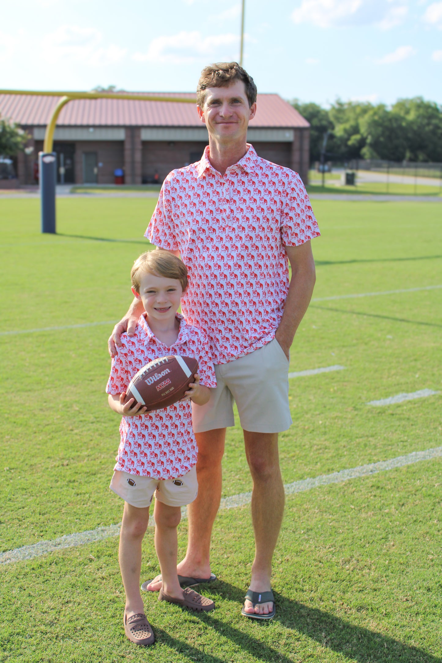Saturday in Athens Dad Performance Polo
