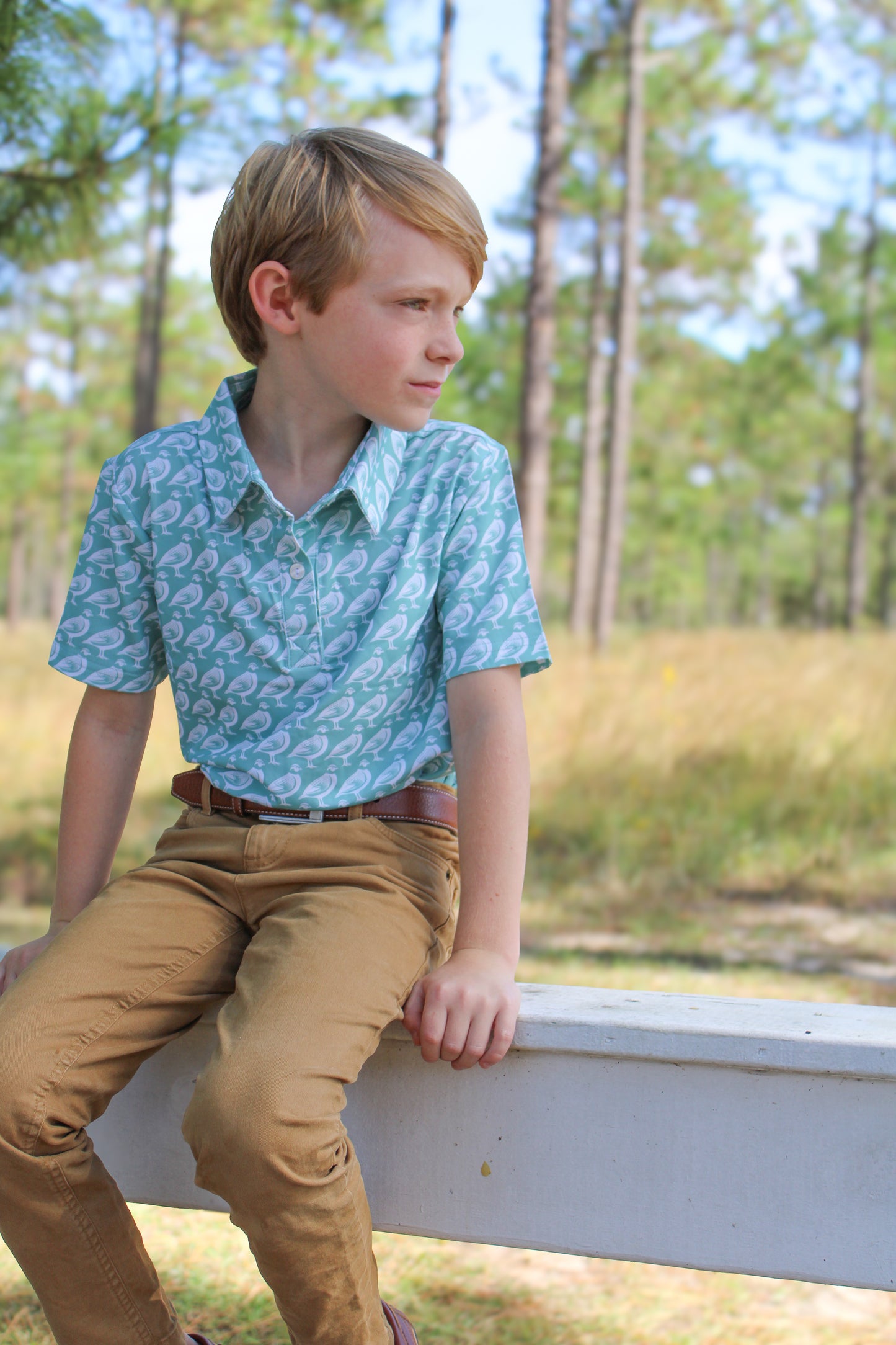 Southern Whistle Boys Performance Polo