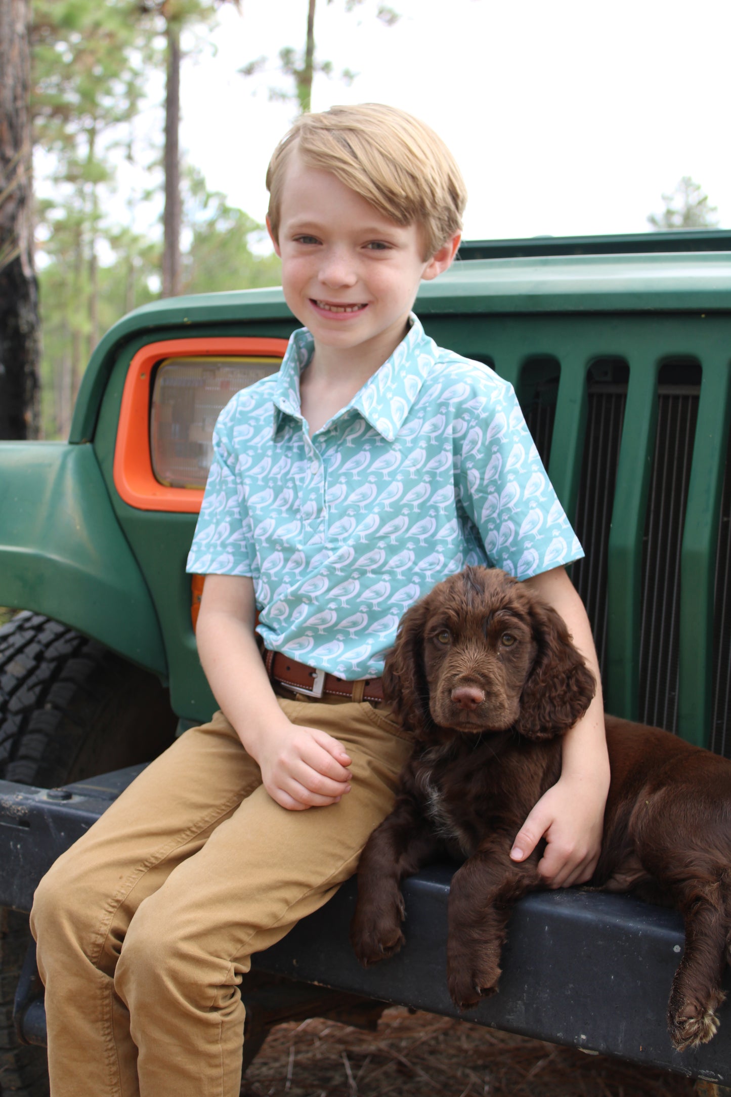 Southern Whistle Boys Performance Polo