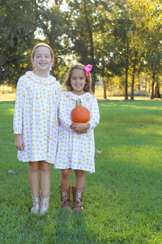 Pink Pumpkin Patch Dress