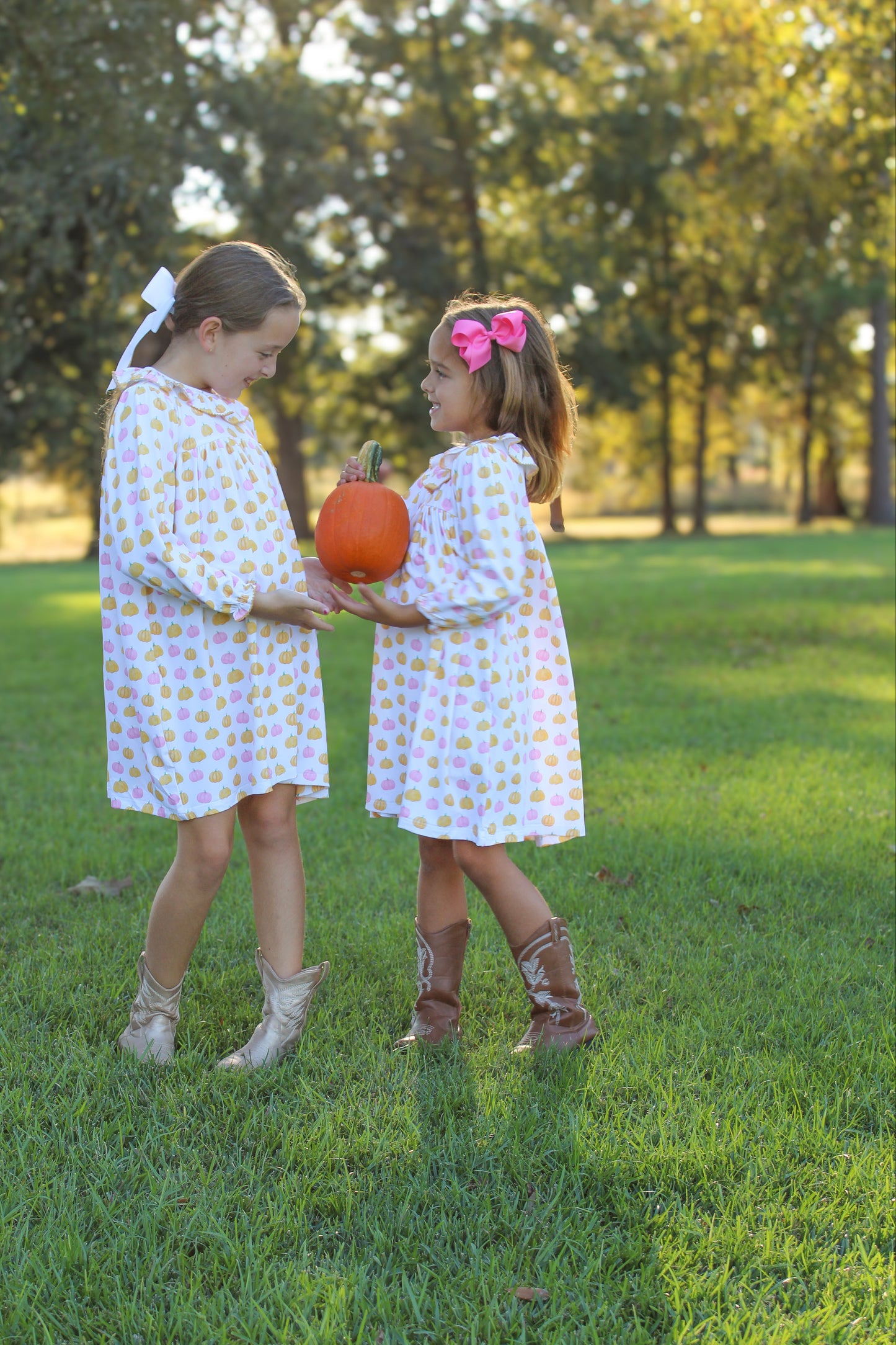 Pink Pumpkin Patch Dress